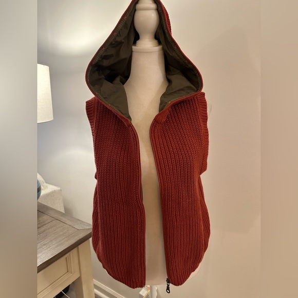 Woolrich Sweaters - Woolrich Knit Hooded Sweater Vest - Size M